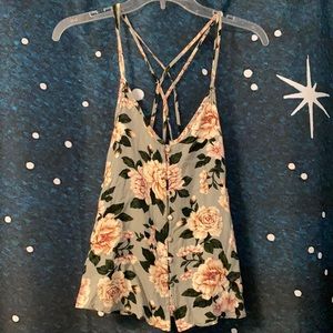 Floral tank top